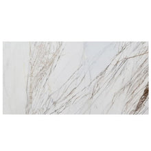 Load image into Gallery viewer, Bianco Rigata Exotic Marble Polished Floor and Wall Tile - Large Format - Livfloors Collection