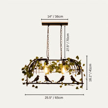 Load image into Gallery viewer, Bird Cage Chandelier
