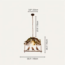 Load image into Gallery viewer, Bird Cage Chandelier