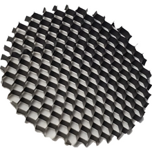 Load image into Gallery viewer, Black Aluminum Honeycomb Lighting Louver for MR16 Bulbs