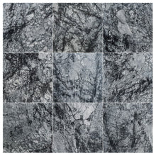 Load image into Gallery viewer, Black Cloud Exotic Marble Polished Floor and Wall Tile - Large Format - Livfloors Collection