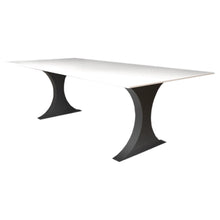 Carregar imagem no visualizador da galeria, Modern Metal Dining Table Legs for Heavy Table Tops Matte Black