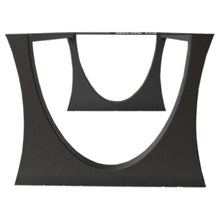Cargar imagen en el visor de la galería, Metal Dining Table Base for Heavy Table Tops Matte Black