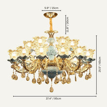 Load image into Gallery viewer, Blanche Chandelier - Blue