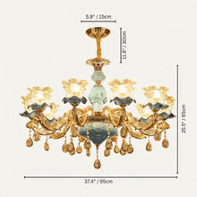 Load image into Gallery viewer, Blanche Chandelier - Blue