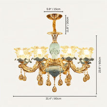 Load image into Gallery viewer, Blanche Chandelier - Blue