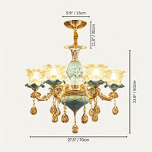 Load image into Gallery viewer, Blanche Chandelier - Blue