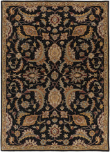 Load image into Gallery viewer, Blomkest Black&Yellow Traditional Wool Carpet