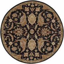 Load image into Gallery viewer, Blomkest Black&Yellow Traditional Wool Carpet
