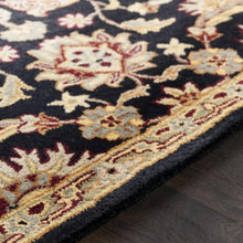 Load image into Gallery viewer, Blomkest Black&Yellow Traditional Wool Carpet