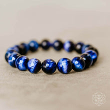 Carregar imagem no visualizador da galeria, Blue Tiger’s Eye Bracelet