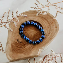 Carregar imagem no visualizador da galeria, Blue Tiger’s Eye Bracelet