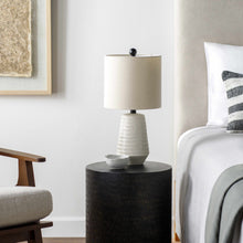 Load image into Gallery viewer, Berehomet Cream Table Lamp