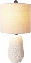 Load image into Gallery viewer, Berehomet Cream Table Lamp