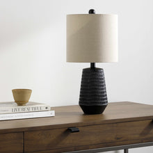 Load image into Gallery viewer, Berehomet Black Table Lamp