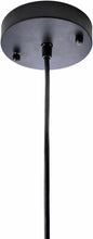 Carregar imagem no visualizador da galeria, Bailleval Dark Brown Rattan Pendant