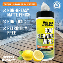 Load image into Gallery viewer, Boat Cleaner Wipes with UV