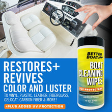 Load image into Gallery viewer, Boat Cleaner Wipes with UV