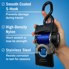 Load image into Gallery viewer, Boat Ratchet Straps