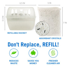 Load image into Gallery viewer, Refillable Dehumidifier Container