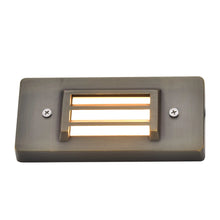 Load image into Gallery viewer, Brass Grating Step Light 2W 2700K LED Lighting for Outdoor Stairs