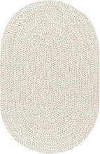 Load image into Gallery viewer, Beige Braided Faux Jute Rug
