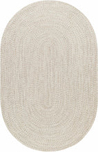 Load image into Gallery viewer, Beige Braided Faux Jute Rug