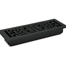 Cargar imagen en el visor de la galería, Cast Aluminum Baroque Vent Covers - Black