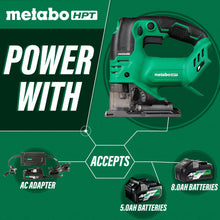 Carregar imagem no visualizador da galeria, Metabo HPT CJ36DAQ4M 36V MultiVolt Cordless Brushless Orbital Jig Saw (Tool Body Only