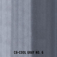 Load image into Gallery viewer, COPIC Original Marker C6 Cool Gray No. 6