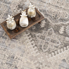 Load image into Gallery viewer, Brend Taupe Medallion Area Rug - Clearance