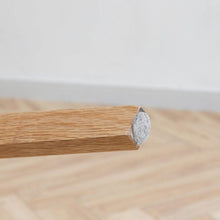 Cargar imagen en el visor de la galería, Dining chair wooden FAS grade oak natural wood made in North America 100% dirt-free wood chair solid chair table chair wooden living room chair simple and natural 46.5 x 54 x 80cm