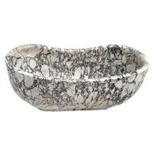 Carregar imagem no visualizador da galeria, Calacatta Viola Bathtub Hand-carved from Solid Marble Block (W)34" (L)70" (H)26"