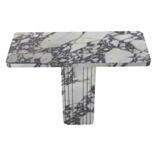 Load image into Gallery viewer, Calacatta Viola Marble Designer Console Polished (W)15" (L)40" (H)32"