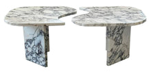 Carregar imagem no visualizador da galeria, Calacatta Viola Marble Designer Coffee Table Polished Set of 2