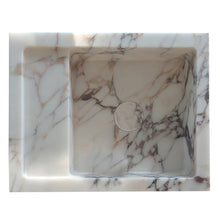 Carregar imagem no visualizador da galeria, Calacatta Viola Marble Wall-mount Bathroom Sink (W)14" (W)18" (H)5"