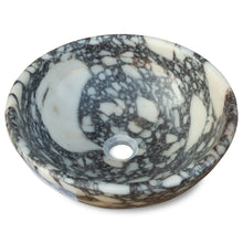 Carregar imagem no visualizador da galeria, Calacatta Viola Marble Natural Stone Above-vanity Bathroom Sink Polished (D)16" (H)6"