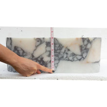 Carregar imagem no visualizador da galeria, Calacatta Viola Marble Rectangular Wall-mount Bathroom Sink (L)18" (W)12" (H)6"