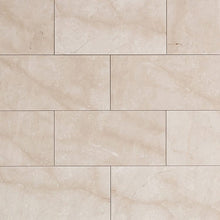 Load image into Gallery viewer, Calista Cream Medium Beige Marble Floor and Wall Tile - Livfloors Collection