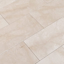 Load image into Gallery viewer, Calista Cream Medium Beige Marble Floor and Wall Tile - Livfloors Collection