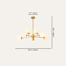 Carregar imagem no visualizador da galeria, Camilla Chandelier