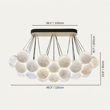 Carregar imagem no visualizador da galeria, Cantus Alabaster Chandelier