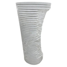 Cargar imagen en el visor de la galería, Carrara White Marble Designer Pedestal Stand-Alone Sink (W)16" (L)16" (H)36"