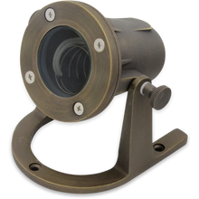 Load image into Gallery viewer, Brass Underwater Submersible Light Fixture with 25'ft of Wire