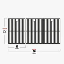 Cargar imagen en el visor de la galería, Cast iron grates for Monument Grills 6 burner