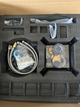 Cargar imagen en el visor de la galería, TRUSTMI Thermostatic Shower System Set Matte Black, 3-Way Push Button Diverter Brass Wall Mount Ceiling Shower Faucet Complete with16 Inch 2 Modes Wat