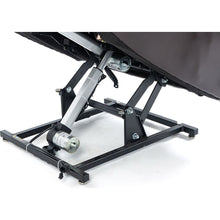 Load image into Gallery viewer, Dual Motor Infinite Position Up to 350 LBS Leatheraire Power Lift Recliner Chair, Heavy Duty Motion Mechanism with 8-Point Vibration Massage and Lumbar Heating, Stainless steel Cup Holders, Brown