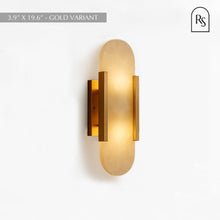 Load image into Gallery viewer, Cecelia Alabaster Wall Lamp