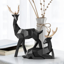 Cargar imagen en el visor de la galería, Cervidae Handcrafted Reindeer Figurines