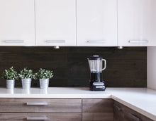 Cargar imagen en el visor de la galería, Classic Originals 1/4 in. x 5.1 in. Real Wood Easy Install Wall Panels - Charcoal (20 Sq. Ft.)